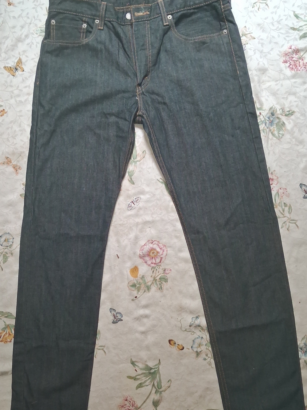 Levi's Men's Slim Straight Dark Blue  Jeans